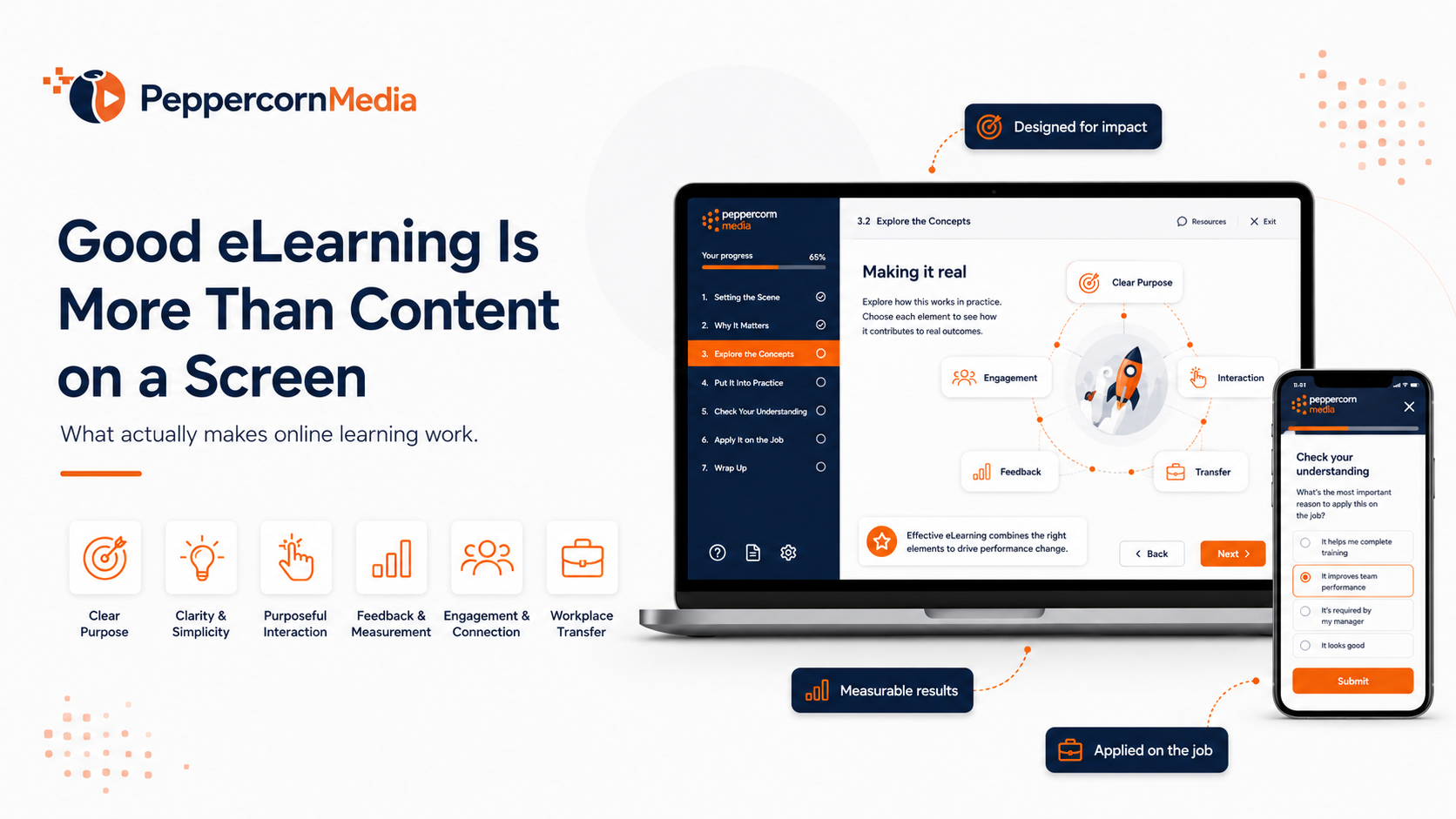 Good eLearning Is More Than Content on a Screen